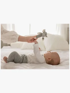 Babylegetøj-Teddykompaniet Diinglisar  Elefant Rangle, Grå