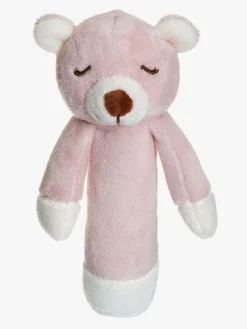 Babylegetøj-Teddykompaniet Diinglisar  Bamse Rangle, Støvet lyserød