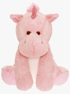 Dukker & Bamser-Teddykompaniet Enhjørning Bamse L Lyserød