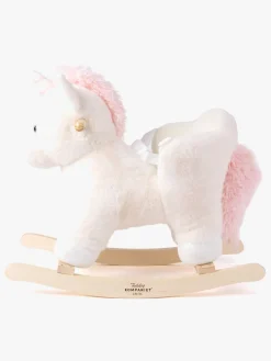 Gyngeheste & -Dyr-Teddykompaniet Gyngedyr Enhjørning Baby Hvid