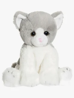 Dukker & Bamser-Teddykompaniet Katten Maja Grå/Hvid