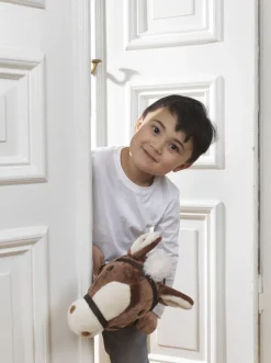 Dukker & Bamser-Teddykompaniet Kæphest m. Lyd 100 cm Brun