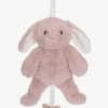 Babylegetøj-Teddykompaniet Lollan Kanin Spilledåse, Pink
