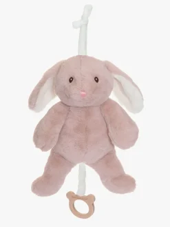 Babylegetøj-Teddykompaniet Lollan Kanin Spilledåse, Pink