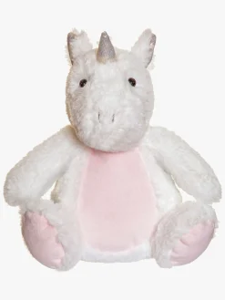 Dukker & Bamser-Teddykompaniet Selvlysende Enhjørning 25 cm, Hvid