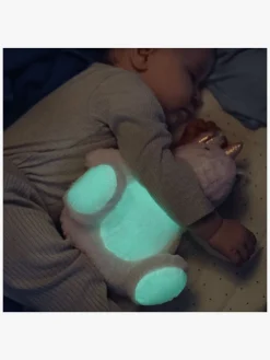 Dukker & Bamser-Teddykompaniet Selvlysende Enhjørning 25 cm, Hvid