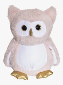 Dukker & Bamser-Teddykompaniet Selvlysende Ugle 22 Cm, Lyserød