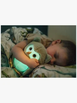 Dukker & Bamser-Teddykompaniet Selvlysende Ugle 22 Cm, Lyserød