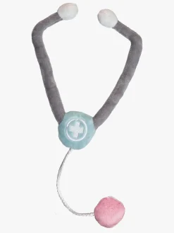 Rolleleg|Dukker & Bamser-Teddykompaniet Soft Lægetaske 6 Dele Blå/Flerfarvet