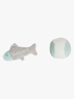 Dukker & Bamser-Teddykompaniet Teddy Cats Legesæt Grøn/Grå