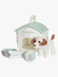 Dukker & Bamser-Teddykompaniet Teddy Dogs Legesæt Grøn/Grå