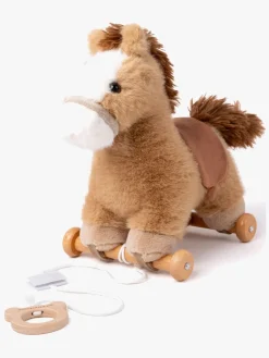 Babylegetøj-Teddykompaniet Trækdyr Hest Brun