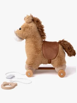 Babylegetøj-Teddykompaniet Trækdyr Hest Brun