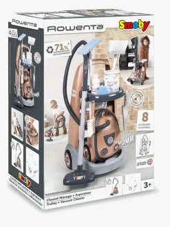 Rolleleg-Smoby Tefal Rowenta Rengøringsvogn med Støvsuger