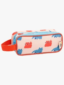 Kreativt Legetøj-TheCottonCloud The Cotton Cloud Penalhus, Meowtiful Cats Rød/Blå