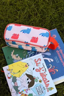 Kreativt Legetøj-TheCottonCloud The Cotton Cloud Penalhus, Meowtiful Cats Rød/Blå