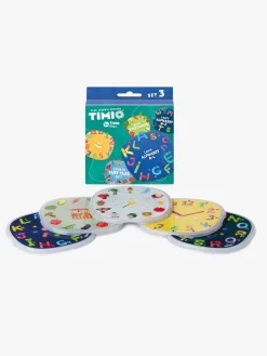 Lærerig Leg-TIMIO Tilbehør og Skivepakke, Tid, Grøntsager & Alfabet