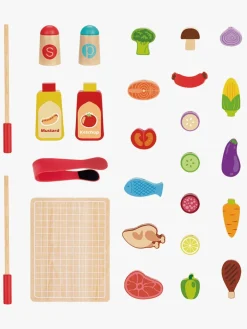 Rolleleg-TookyToy Tooky Toy BBQ Grill Legesæt