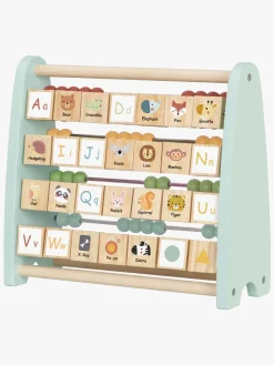 Trælegetøj-TookyToy Tooky Toy Dobbeltsidig Kugleramme