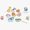 Babylegetøj-TookyToy Tooky Toy Lacing Animals Aktivitetslegetøj