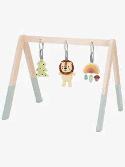 Babylegetøj-TookyToy Tooky Toy Lion Aktivitetstæppe Træ