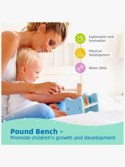 Legetøj Til Børn På 0-10 År|Babylegetøj-TookyToy Aktivitetskasse 13-18 Måneder Flerfarvet