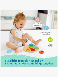 Legetøj Til Børn På 0-10 År|Babylegetøj-TookyToy Aktivitetskasse 13-18 Måneder Flerfarvet