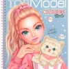 Kreativt Legetøj-TOPModel TOP Model Malebog Cutie Star