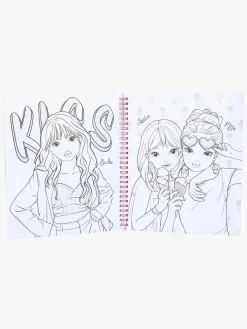 Kreativt Legetøj-TOPModel TOP Model Malebog med Pailletter