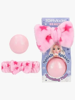 Kostumer & Udklædning-TOPModel BEAUTY and ME Beautysæt Badebombe & Hårbånd