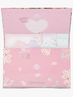 Kreativt Legetøj-TOPModel Brevpapir i Mappe Viva Violet