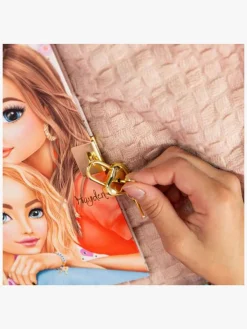 Kreativt Legetøj-TOPModel Dagbog med Hjertelås & Armbånd Lyserød