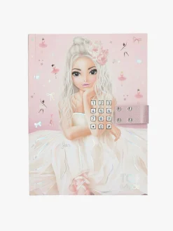 Kreativt Legetøj-TOPModel Dagbog med Kode & Musik Ballet Lyserød