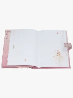 Kreativt Legetøj-TOPModel Dagbog med Kode & Musik Ballet Lyserød