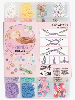 Kreativt Legetøj-TOPModel DIY Perlearmbånd Kreasæt