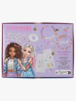 Kreativt Legetøj-TOPModel DIY Perlearmbåndsæt