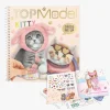 Kreativt Legetøj-TOPModel Dress Me Up Klistermærkebog Kitty