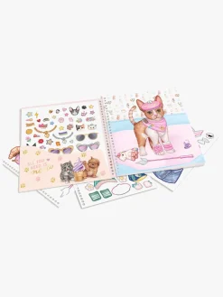 Kreativt Legetøj-TOPModel Dress Me Up Klistermærkebog Kitty