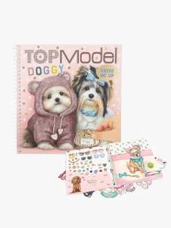 Kreativt Legetøj-TOPModel Dress Me Up Klistermærkebog Doggy
