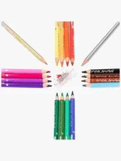 Kreativt Legetøj-TOPModel Farveblyanter med Blyantspidser