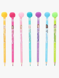 Kreativt Legetøj-TOPModel Farveblyanter med Pomponer