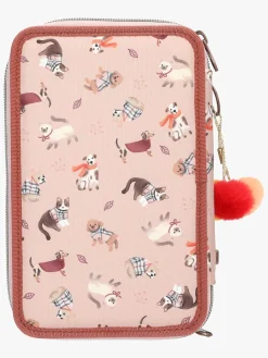 Kreativt Legetøj-TOPModel FUR-EVER FRIENDS Penalhus med 3 Rum Lyserød