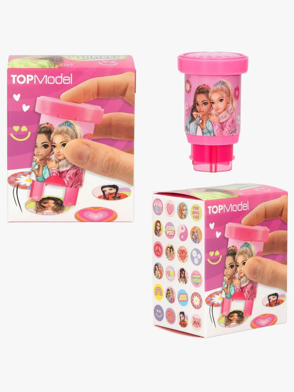 Kreativt Legetøj-TOPModel Klistermærkestempel