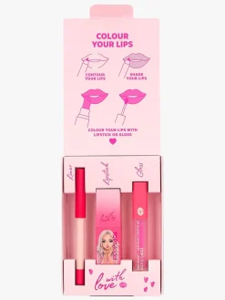 Kostumer & Udklædning-TOPModel Læbetrio