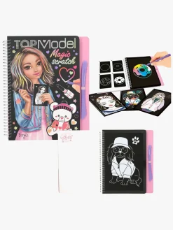 Kreativt Legetøj-TOPModel Magisk Scratch Book