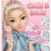 Kreativt Legetøj-TOPModel Malebog Cake & Bake