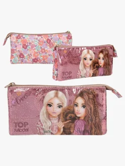 Kreativt Legetøj-TOPModel Penalhus Hundemotiv Flerfarvet