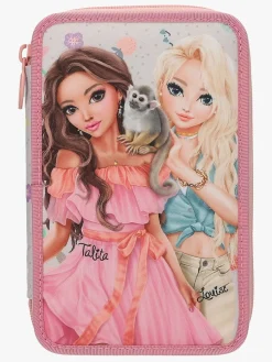 Kreativt Legetøj-TOPModel Penalhus med 3 Rum Juicy Flerfarvet