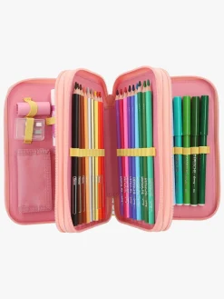 Kreativt Legetøj-TOPModel Penalhus med 3 Rum Juicy Flerfarvet