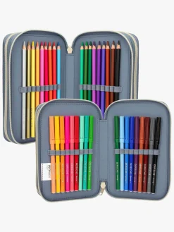 Kreativt Legetøj-TOPModel Penalhus med 3 Rum Cat Love Blå